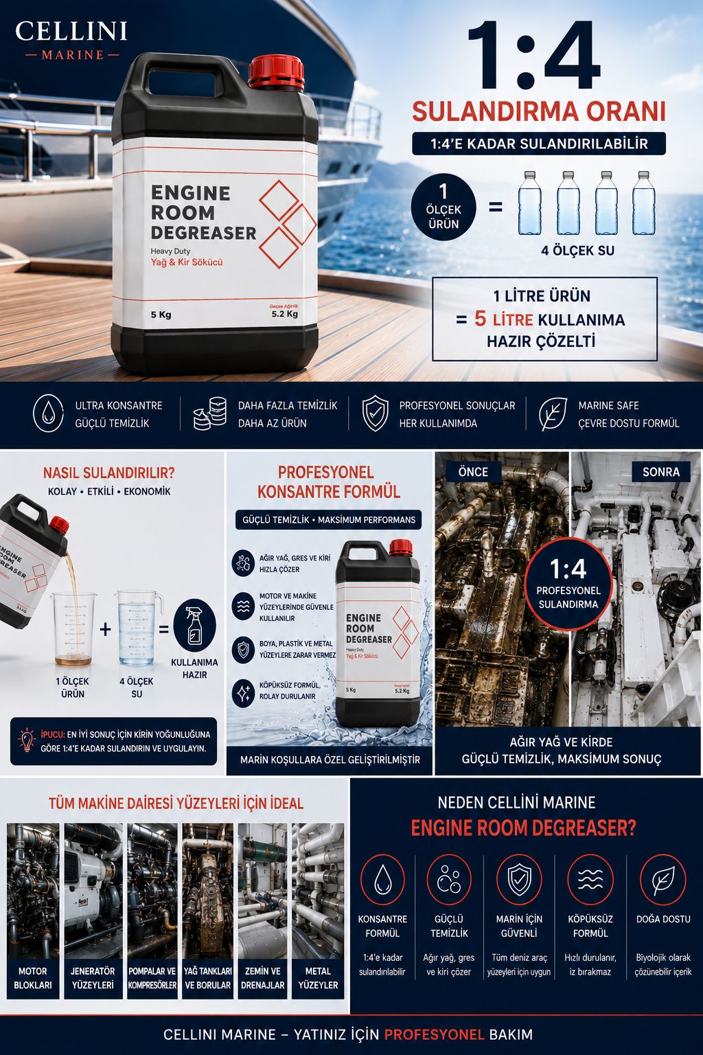 Cellini Engine Room Degreaser